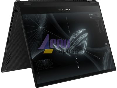 Лаптоп Asus ROG Flow X13 GV301RC-LJ106W, AMD Ryzen 9 6900HS, (8-core/16-thread, 16MB cache, up to 4.9 GHz max boost)13.4" WUHGA (1920 x 1200)Touch 16:10, 120Hz,500 nits,16GB DDR5 4800( on board), 1TB PCIE NVME, NVIDIA GeForce RTX 3050 4GB GDDR6, llum. Kbd