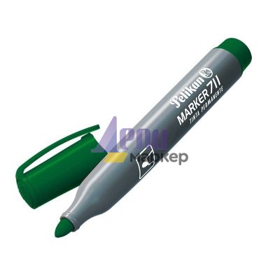 Перманентен маркер Pelikan 711 Объл връх 1.5 mm Зелен