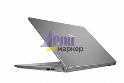 Лаптоп MSI Prestige 15 A12SC, i7-1280P (14C/20T, up to 4.80 GHz, 24MB), 15.6" FHD (1920x1080), GTX1650 4GB GDDR6, onboard LPDDR4 16GB, 1TB NVMe PCIe Gen4x4 SSD, 1x M.2 free, backlight KB(White), Intel Wi-Fi 6E, Windows 11 Home, 2Y, Carbon Gray