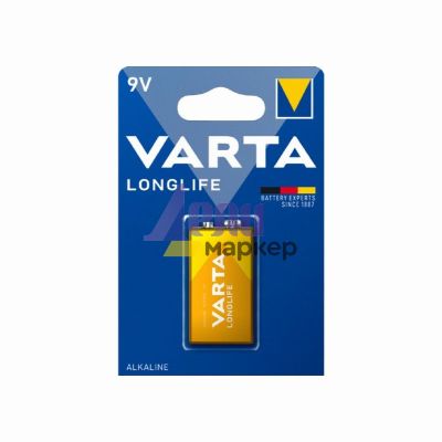 Батерия Varta Longlife LR22 Алкална, 9V