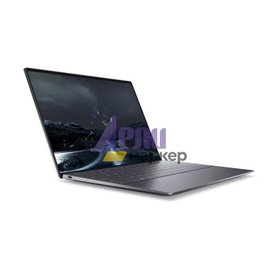 Лаптоп Dell XPS 9320, Intel Core i7-1260P (12 core, 18MB, up to 4.7 GHz), 13.4 FHD+ (1920 x 1200) InfinityEdge AG 500-Nit, HD Cam, 16GB, LPDDR5, 5200 MHz, 512MB M.2 PCIe NVMe SSD, Intel Iris Xe Graphics, Wi-Fi 6, BT 5.2, KBD, Win 11 Pro, Graphite, 3YR PS