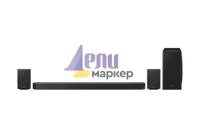 Аудио система Samsung HW-Q930D Soundbar 9.1.4ch, Wireless Dolby Atmos, Q-Symphony, SpaceFit Sound, Black