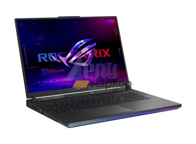 Лаптоп Asus ROG Strix SCAR 18 G834JYR-R6018X,Intel i9-14*HX,  QHD+ 16:10 (2560 x 1600, WQXGA) 240Hz,32GB DDR5 , 2TB PCIe4., RTX 4090  16GB DDR6, WiFi 6, RGB Per-Key Kbd, Win 11 Pro, Off Black