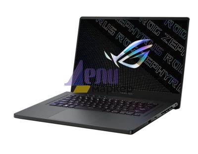 Лаптоп Asus ROG Zephyrus G15 GA503RM-HB150W, AMD Ryzen 7 6800HS (8-core, 20MB cache, up to 4.7 GHz), 15.6" UHD (3840x2160) 16:9 120Hz,16GB DDR5 4800( 8GBon bd),1TB PCIE NVME,NVIDIA GeForce RTX 3060 GDDR6 6GB,Illum. Kbd,Win11,Eclipse Gray