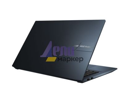 Лаптоп Asus Vivobook Pro 15 OLED M6500QC-OLED-L731X,AMD Ryzen 7 5800H (3.2GHz up to 4.4GHz, 16MB), 15.6"OLED FHD (1920x1080) GL, 400NITS(HDR) ,DDR4 16GB(ON BD) NVIDIA GeForce RTX 3050 4GB GDDR6,1TB PCIEG3 SSD, Windows 11 Pro, Ilim kbd., Blue