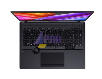 Лаптоп Asus ProArt Studiobook 16 W5600Q2A-OLED-L951X, AMD R9-5900HX 3.3 GHz (8-core/16-thread, 16MB cache, up to 4.6 GHz max boost), 16" 4K (3840x2400) OLED 16:10,32 GB DDR4 16GB*2, 2TB, NVIDIA RTX A2000 4GB, WiFi 6e, Win 11 Pro, Black