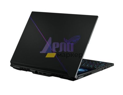Лаптоп Asus ROG Zephyrus Duo 16 GX650RW-LO129X, AMD Ryzen 9 6900HX (8-core/16-thread, 20MB cache, up to 4.9 GHz max boost), 16" WQXGA (2560 x 1600,16:10) 165Hz, 32GB DDR5-4800 (2*16), NVMe PCIe 1TB M.2 SSD, NVIDIA GeForce RTX 3070 Ti 8GB GDDR6, WiFi 6e, R