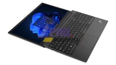 Лаптоп Lenovo ThinkPad E15 G4 Intel Core i5-1235U (up to 4.4GHz, 12MB), 16GB (8+8) DDR4 3200MHz, 512GB SSD, 15.6" FHD (1920x1080) IPS AG, Intel Iris Xe Graphics, WLAN, BT, IR&1080p Cam, FPR, Backlit KB, 3 cell, DOS, 3Y