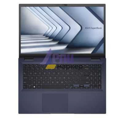 Лаптоп Asus ExpertBook Essential Intel B1502CVA-BQ2266X, I7-1355U, 15.6" FHD IPS(1920x1080), Intel Iris Xe Graphics, DDR4 16GB ( 16GB DDR4 on board ). (1 slot free), 512GB M.2 NVMe,VGA,HDMI,RJ45,Windows 11 Pro, Backpack,Black