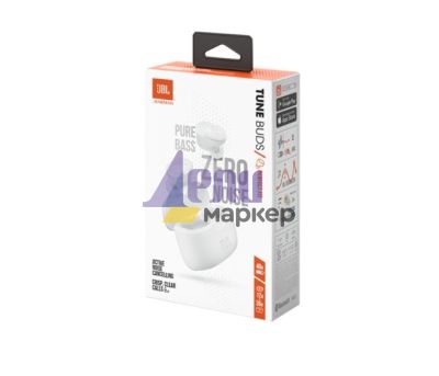 Слушалки JBL TUNE BUDS WHT True wireless Noise Cancelling earbuds