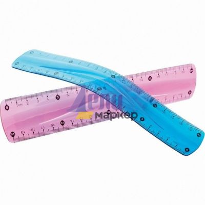 Линия Centrum Flexible Пластмасова нечуплива 20 cm, Цветен микс