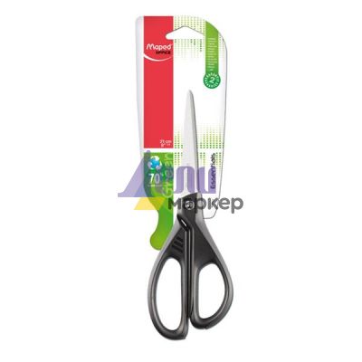 Ножица Maped Essentials Green Пластмасови дръжки, 21 cm (8 1/4“)