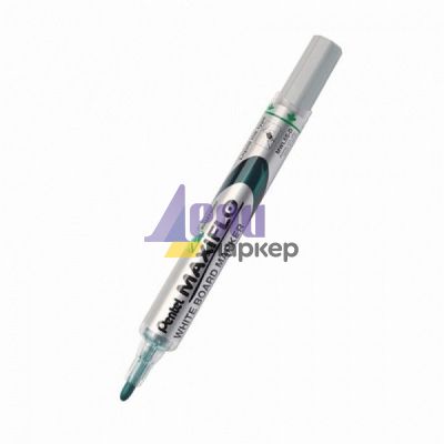 Маркер бяла дъска Pentel Maxiflo  Объл Зелен 4.0 mm