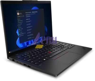 Лаптоп Lenovo ThinkPad L14 G5 Intel Core Ultra 5 125U (up to 4.3GHz, 12MB), 16GB DDR5-5600, 512GB SSD, 14" WUXGA (1920x1200) IPS AG, Intel Graphics, 5MP&IR Cam, Backlit KB, Black, WLAN, BT, 3cell, SCR, FPR, DOS, 3Y Onsite