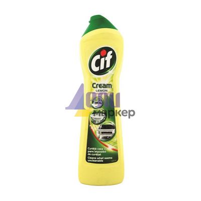 Почистващ препарат Cif Cream Крем 500 ml Лимон