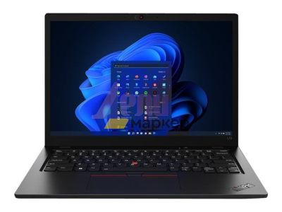 Лаптоп Lenovo ThinkPad L13 G3 Intel Core i7-1255U (up to 4.7GHz, 12MB), 16GB  DDR4 3200MHz, 512GB SSD, 13.3" WUXGA (1920x1200) IPS AG, Intel Iris Xe Graphics, WLAN, BT, IR&FHD 1080p Cam, Backlit KB, FPR, SCR, 4 cell, Win11Pro, 3Y
