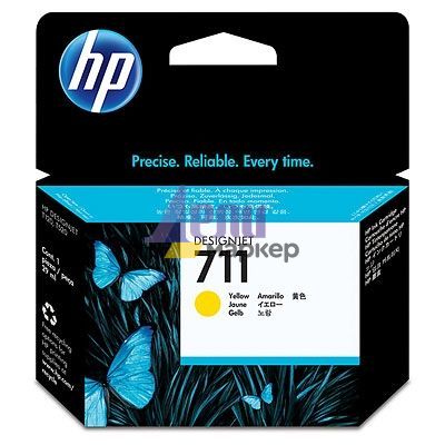 Консуматив HP 711 29-ml Yellow Ink Cartridge