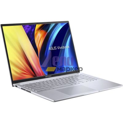 Лаптоп Asus Vivobook 16X M1603QA-MB721W, AMD Ryzen 7 5800H 3.2 GHz(16M Cache, up to 4.3GHz) 16" WUXGA (1920 x 1200) ,16GB DDR4 (8ON BD.),512G PCIEG3 SSD,AMD Radeon GraphicWindows 11,Transparent Silver