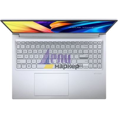 Лаптоп Asus Vivobook 16X M1603QA-MB721W, AMD Ryzen 7 5800H 3.2 GHz(16M Cache, up to 4.3GHz) 16" WUXGA (1920 x 1200) ,16GB DDR4 (8ON BD.),512G PCIEG3 SSD,AMD Radeon GraphicWindows 11,Transparent Silver