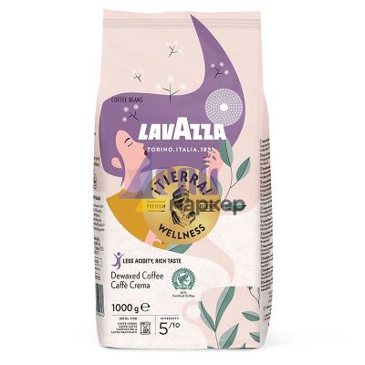 Кафе Lavazza iTierra! Wellness, на зърна, 1 kg