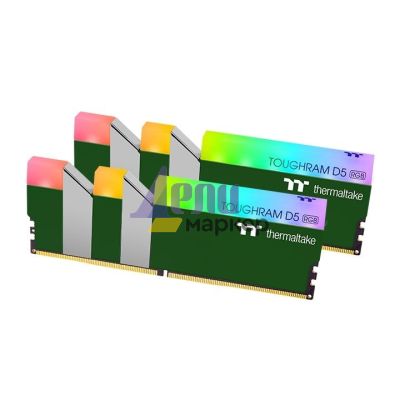 Памет Thermaltake TOUGHRAM RGB 32GB (2x16GB) DDR5 5600MHz U-DIMM Racing Green