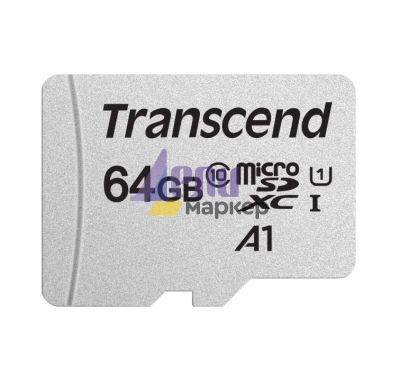 Памет Transcend 64GB microSD w/o adapter UHS-I U1 A1