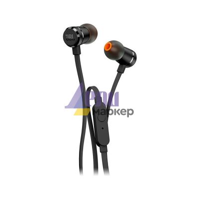 Слушалки JBL T290 BLK In-ear headphones