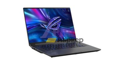Лаптоп Asus ROG Flow X16 GV601VV-NL008X, Intel i9-13900H  2.6 GHz , 16" QHD+ 16:10 (2560 x 1600, WQXGA)240HzTouch,16GB DDR5 4800( 2*8),1TB PCIe 4.0 RTX 4060  GDDR6 8GB,Wi-Fi 6E(802.11ax)  Backlit Chiclet Keyboard 1-Zone RGB,Win11 Pro Off Black