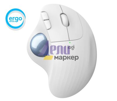 Мишка Logitech ERGO M575 - OFFWHITE - EMEA