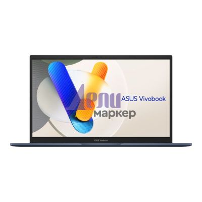 Лаптоп Asus Vivobook X1504ZA-NJ566, Intel I5-1235U, 15.6" FHD,(1920x1080), 16:9, 8GB DDR4, SSD 512GB, No OS, Blue