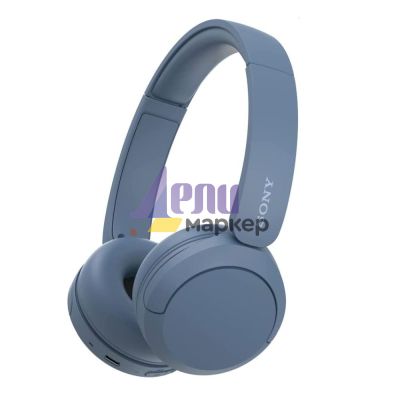 Слушалки Sony Headset WH-CH520, blue