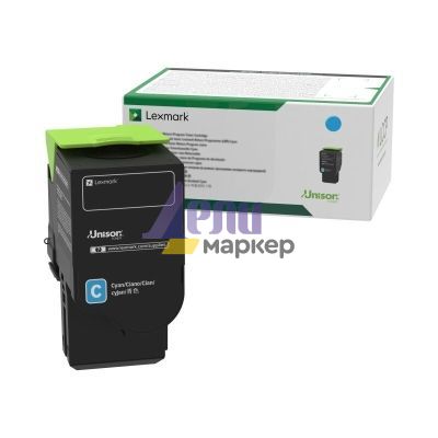 Консуматив Lexmark C2320C0 C/MC2325, 2425, 2535, MC2640 Cyan Return Programme 1K Toner Cartridge