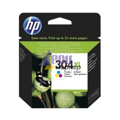 Консуматив HP 304XL Tri-color Ink Cartridge