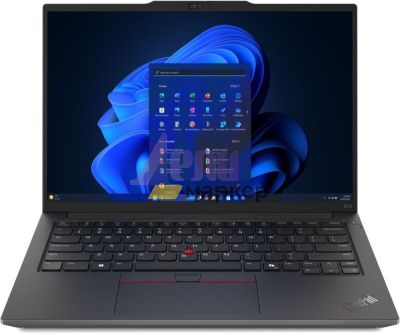 Лаптоп Lenovo ThinkPad E14 G6 AMD Ryzen 7 7735HS (up to 4.75GHz, 16MB L3), 16GB DDR5-4800, 512GB SSD, 14" WUXGA (1920x1200) IPS AG, AMD Radeon 680M Graphics, FHD&IR Cam, Backlit KB, WLAN, BT, 3 cell, FPR, DOS, 3Y Onsite