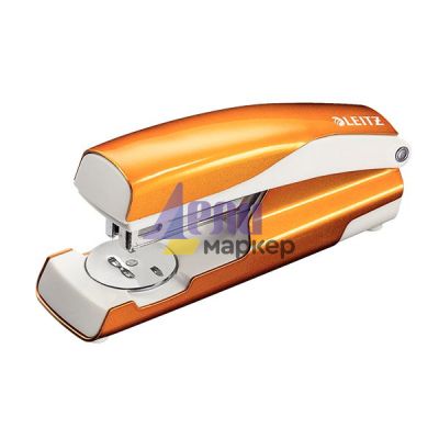 Телбод Leitz 5502 Wow Colours Метален, до 30 л. Оранжев