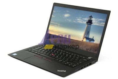 Лаптоп Lenovo ThinkPad T470s /Употребяван/ RAM: 8GB, SSD: 180GB, CPU: Core i5-7200U-7th