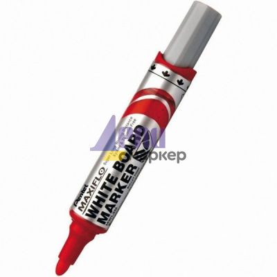 Маркер бяла дъска Pentel Maxiflo Объл Червен 6.0 mm