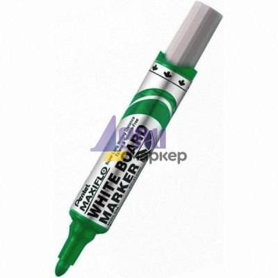 Маркер бяла дъска Pentel Maxiflo Объл Зелен 6.0 mm