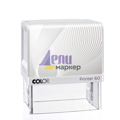 Печат Colop Printer 60 Правоъгълен 37x76 mm