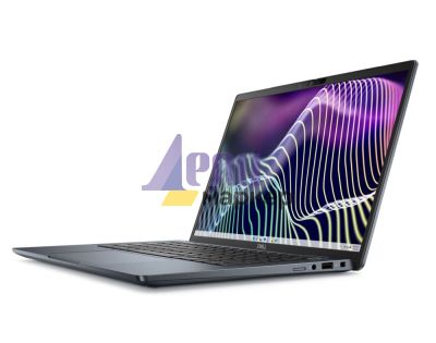 Лаптоп Dell Latitude 7340, Intel Core i5-1345U vPro (12 MB cache, 10 cores, up to 4.70 GHz Turbo), 13.3" FHD+ (1920x1200) AG 250nits, 16 GB, LPDDR5, 4800 MT/s, integrated, 512 GB SSD PCIe M.2, Intel Iris Xe Graphics, FHD IR Cam and Mic, WiFi 6E, FPR, Back