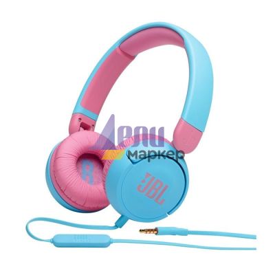 Слушалки JBL JR310 BLU HEADPHONES