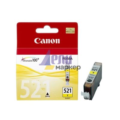 Консуматив Canon Ink Tank CLI-521 Yellow