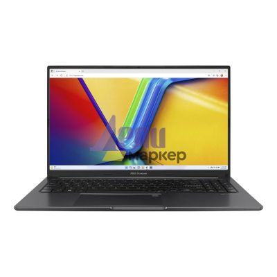 Лаптоп Asus Vivobook M1505YA-MA242, AMD Ryzen R7-7730U, 15.6 "OLED 2.8K (2880X1620) 16:9 16GB LPDDR4 (8 GB on BD),512 GB SSD,Backlit Chiclet Keyboard , NO OS,Indie Black